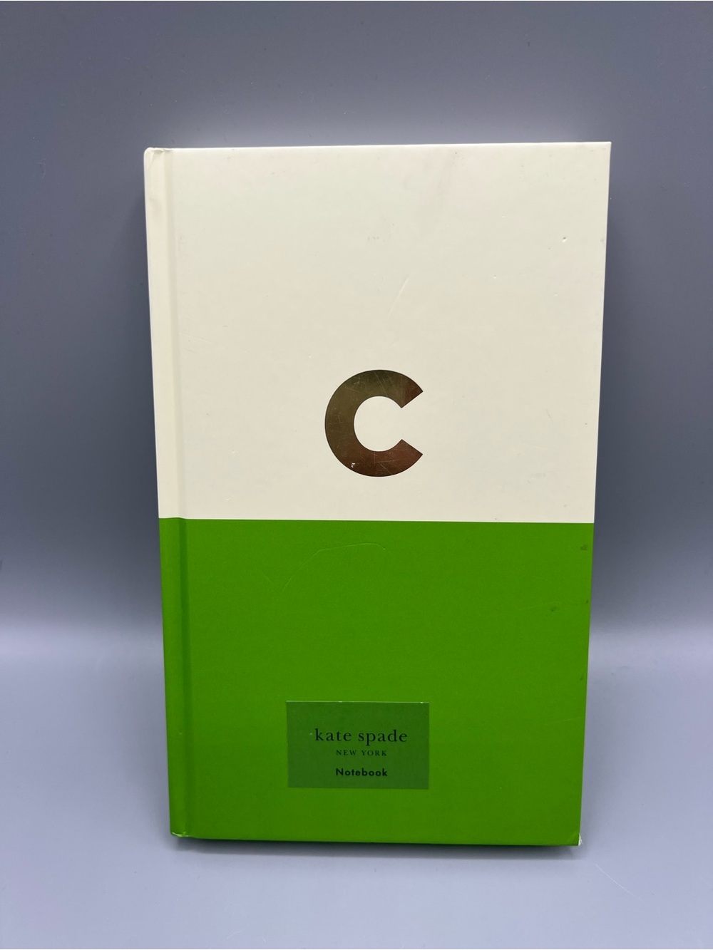 Kate Spade Dipped Initial Notebook Journal Letter C